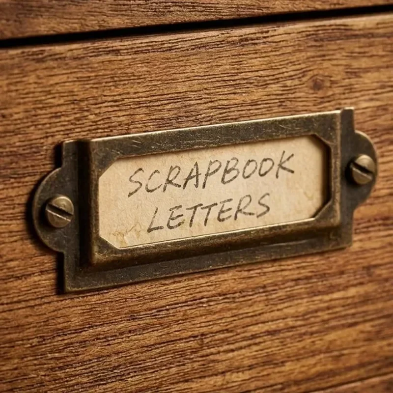 Metal Vintage Label Pull Handl - Furniture Hardware Names recension och pris