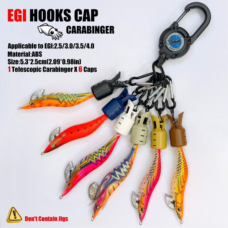 Squid Jig Hook Caps and Carabi - Furniture Hardware Jig recension och pris
