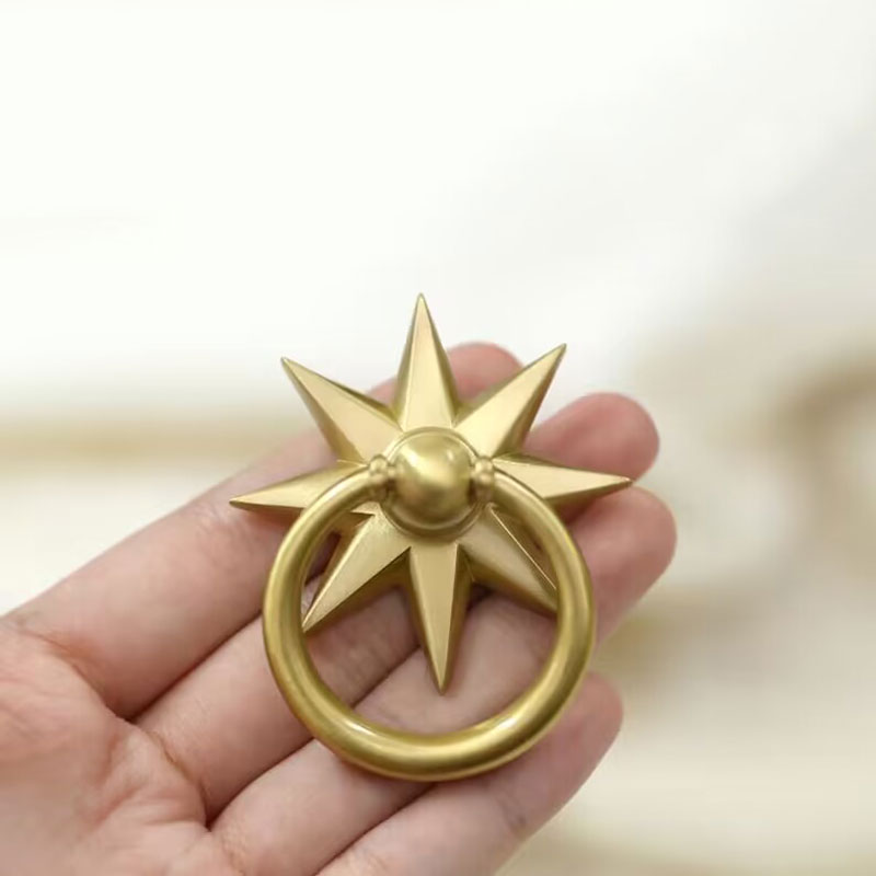 Solid Brass Drop Rings Cabinet - Furniture Hardware Drop Pulls recension och pris