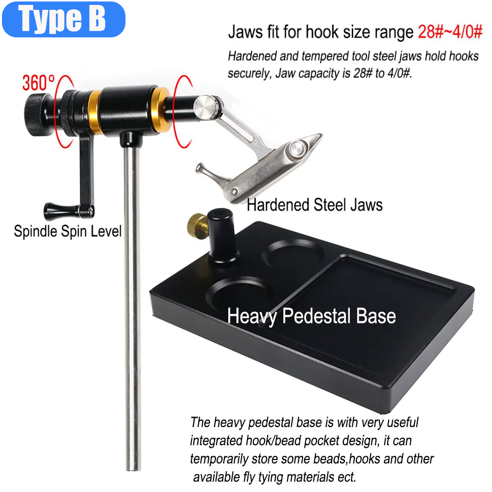 Wifreo 360° Rotation Fly Tying - Furniture Hardware Jig recension och pris